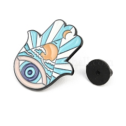 Brosche aus Emaille mit bösem Blick&nbsp;JEWB-K018-37A-EB