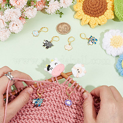 Schaf-DIY-Strickwerkzeug-Sets&nbsp;HJEW-NB00090