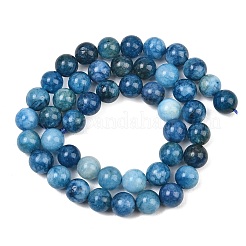 Naturali tinti giada bianca fili di perline&nbsp;GG-CBAEB22-B01-8mm-10