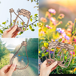 2 Stile wasserfeste selbstklebende Stempelaufkleber-Sets&nbsp;DIY-CP0011-05E