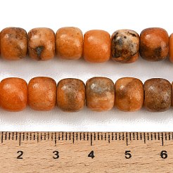 Gefärbt natürlichen weißen Jade Perlen Stränge&nbsp;GG-CBAA20A-01B-08