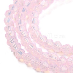 Peinture de cuisson perles de verre transparentes brins&nbsp;DGLA-F029-J2mm-08