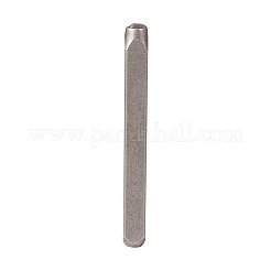 Schmuckherstellung Werkzeug Brief und Zahl Stempel Brief a bis z und neun Zahlen Siegelmarken Set 36-teilig schwarz&nbsp;AJEW-PH0002-01