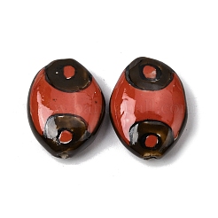 Perles en porcelaine manuelles&nbsp;PORC-K012-03