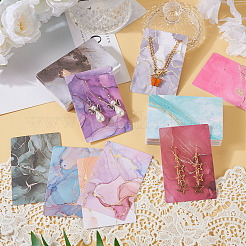100 stücke 10 arten heißprägen karton papier schmuck display karten&nbsp;CDIS-TA0001-17