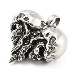 Anhänger aus chirurgischem Edelstahl 316l&nbsp;STAS-D012-03AS