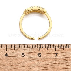 Offener Manschettenring aus Edelstahl 304&nbsp;RJEW-R017-01G