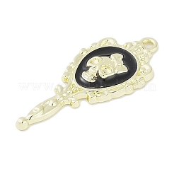 Pendenti smaltati in lega di placcatura a cremagliera di halloween&nbsp;PALLOY-F018-26G-01