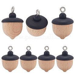 8 Stück Holzanhänger&nbsp;WOOD-SC0002-15