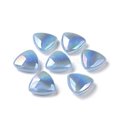Perline acriliche con placcatura iridescente arcobaleno&nbsp;LS-OACR-A010-11D