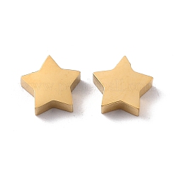 Breloques en acier inoxydable 304 plaquées par ions (IP)&nbsp;STAS-F271-15G
