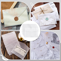 50 Stück leere Umschläge aus Pergamentpapier&nbsp;AJEW-PH0033-41