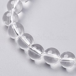 Natürlicher Quarzkristall Ausdehnungs-Armbänder&nbsp;G-N0268-02