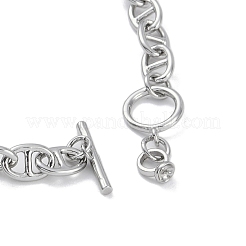Herstellung eines Armbands aus Messing mit Seemannsgliederkette&nbsp;KK-U020-12P