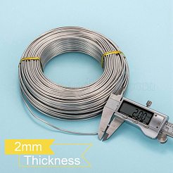 Fil d'aluminium anodisé&nbsp;AW-S001-2.0mm-21