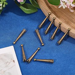 12 Stück Kordelende aus Zinklegierung&nbsp;FIND-CA0011-78AB