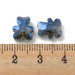 Perle di vetro placcato 100 pz&nbsp;EGLA-P058-HR02