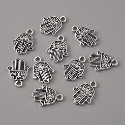 Pendentifs en alliage de style tibétain&nbsp;LS-PALLOY-WH0101-07AS