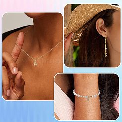 10 pz ciondolo in ottone micro pavé di zirconia cubica di grado AAA&nbsp;ZIRC-SZ0005-32G-C