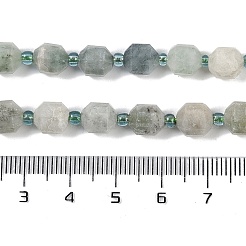 Fili di perle di giada naturale myanmar&nbsp;G-O201B-121F