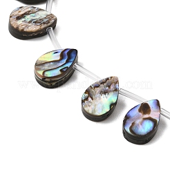 Colliers de perles en nacre d'ormeau naturelle&nbsp;SH-CBA69D1-02