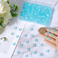 300pcs umweltfreundliche transparente Acrylperlen&nbsp;OACR-SC0001-26