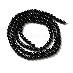 Naturale nero perline spinello fili&nbsp;G-D470-11