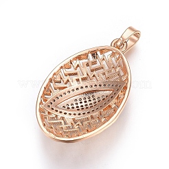 Messing micro pave Zirkonia Schmucksets&nbsp;SJEW-F189-04KCG