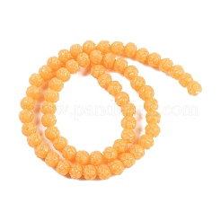 Fili di perline intagliate di corallo sintetico&nbsp;CORA-C003-01B