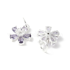 Colgante micropavé cubic zirconia de latón&nbsp;KK-U067-04S