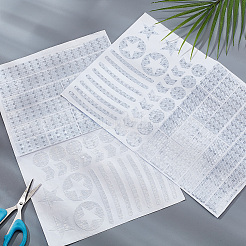Wasserdichte reflektierende Aufkleber aus Kunststoff für Haustiere&nbsp;DIY-WH0580-67A