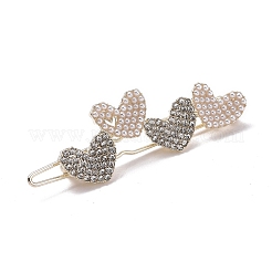 Legierung Kristall Strass Haarspangen&nbsp;LS-PHAR-Z003-10LG