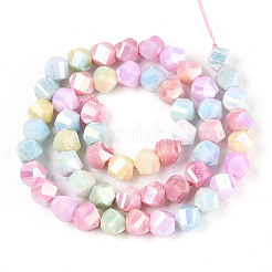 Brins de perles de verre électrolytiques anti-ternissement&nbsp;GLAA-T025-8mm-14A