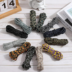 60m 12 Farben 7 Innenkerne Polyester- & Elasthan-Kordelseile&nbsp;RCP-SP0001-02A