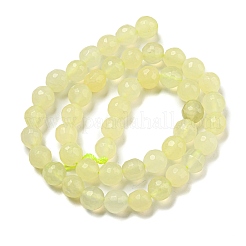 Naturali nuove perle di giada fili&nbsp;G-E571-A03-02
