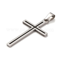 Pendentifs en acier inoxydable 201 anti-ternissement&nbsp;STAS-E200-05P