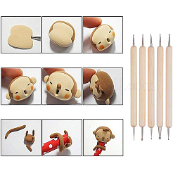 Töpferwerkzeugsets mit Holzgriff&nbsp;TOOL-BC0008-11