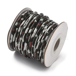 Runde Kordeln aus Kunstleder mit Leopardenmuster&nbsp;LC-S020-01B
