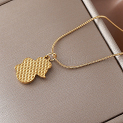 Colliers vintage en acier inoxydable 304 émaillé avec pendentif souris et pièce de monnaie&nbsp;OA4469