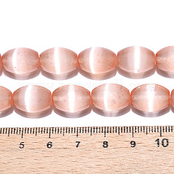 Brins de perles de sélénite naturelles teintées&nbsp;G-T138-232I