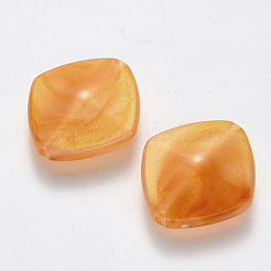 Perline acriliche imitazione della pietra preziosa&nbsp;OACR-R075-05B-02