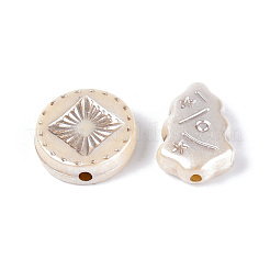Perlmutt und opake Acrylperlen&nbsp;OACR-T029-04A