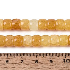 Perles de verre craquelé cuites au four&nbsp;DGLA-N019-02A-01