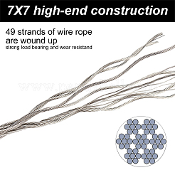 4 Rolle 304 Edelstahldraht&nbsp;TWIR-BC0001-38
