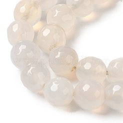 Brins de perles d'agate naturelle teintes et chauffées&nbsp;G-P539-D01-03