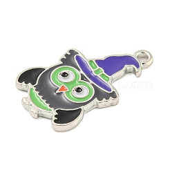 Halloween-Thema Legierung Emaille Anhänger&nbsp;ENAM-M221-02P-06