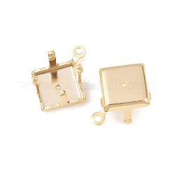 Montature per perni da cucire in ottone romboidale&nbsp;KK-C163-15B-G