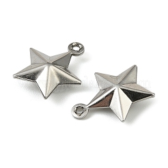 Anhänger aus Edelstahl 304. Sternanhänger&nbsp;STAS-A190-05P