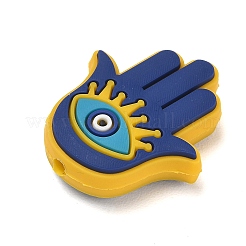 Perline in silicone a tema occhio di Allah&nbsp;SL-CBACE28-03C