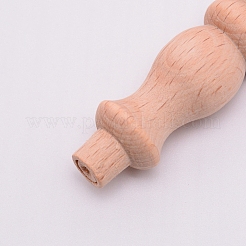 Fund einer Holzschienendekoration&nbsp;LS-WOOD-WH0103-12A